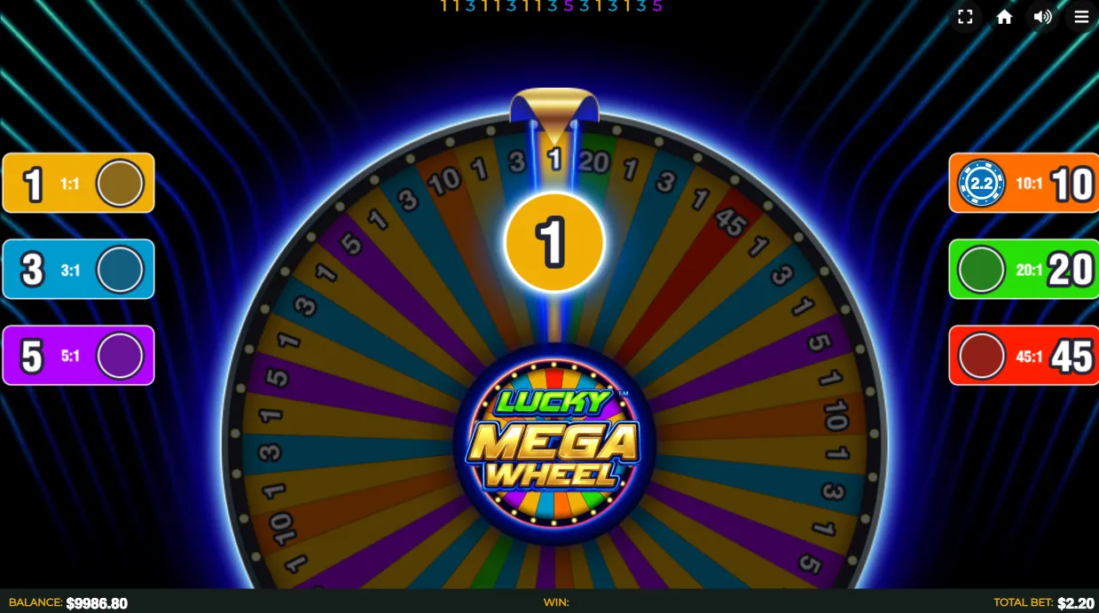 Lucky Mega Wheel